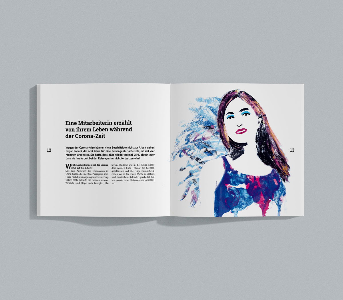 Book spread