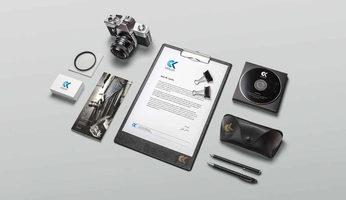 Brand identity mockup